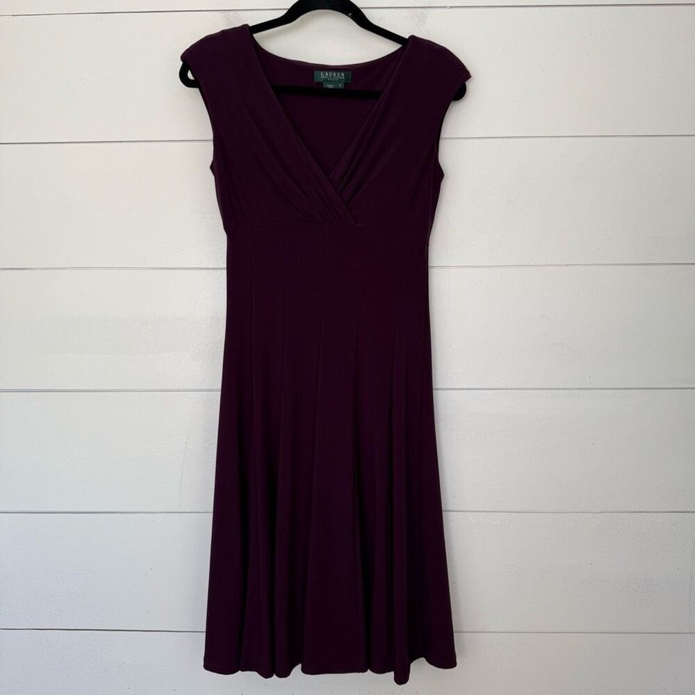 Lauren Ralph Lauren Women’s 4 Purple Dress